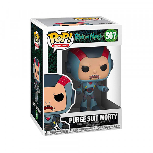 Funko POP! Rick and Morty S6: Purge Suit Morty Suit